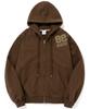 Viva La Vida [Fleece Line Option] Haze Heavy Terry Zip-Up Hoodie (Type B)