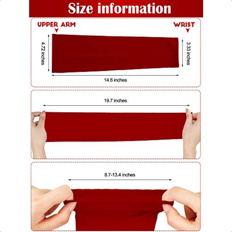 

12 пар рукавов для защиты от солнца с УФ-защитой для мужчин и женщин, неоновые компрессионные рукава для спорта, тренировок, для сокрытия татуировок United States