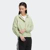 Adidas Neo Jackets Women's Green Stand Collar Moderate Other HS8843
