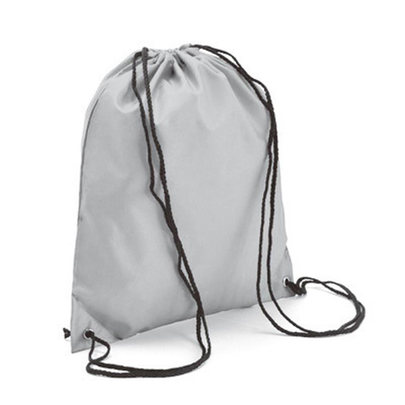 Drawstring Backpack Storage Bag Solid Color Portable for School Sport Travel Shoes Cycling Storage Bag Solid Color Portable