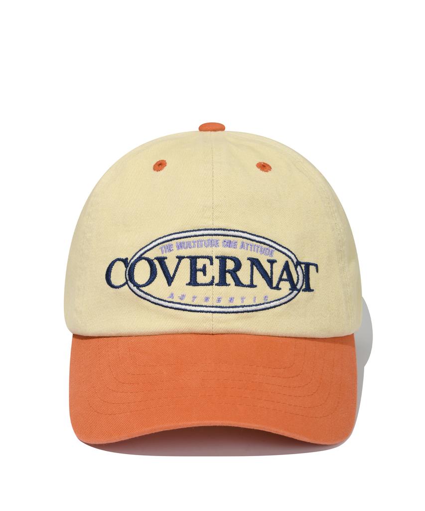 COVERNAT [Cozy Fit] Vintage Ball Cap Orange
