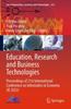 The Education, Research and Business Technologies : Proceedings of 21st International Conference On Informatics In Economy (IE 2022) : 321 Book