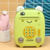 1pc Childrens Frog Bank Money Boxes Combination Lock Coin Saving Banknote Cash Frog Deposit Safe Box Storage Case Gift