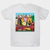 Men Black Print T-shirt The Beatles 'Sgt. Peppers Lonely Hearts Club Band' Album Cover Version No-Cut Transfer Paper Print Cotton Tshirt