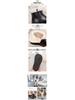 Girls' Non-slip Waterproof Leather Snow Boots with Soft Sole and Velvet Lining for All Seasons