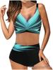 2025 Euro-American Sexy Split Bikini Women's Swimwear