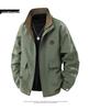 Trendy Men's Stand Collar Plus Size Street Style Jacket - Spring/Autumn Collection