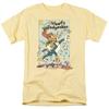 Picchio Lillo Vintage Picchio Lillo T Shirt Uomo Merchandising Cartone Animato Licenziato Banana