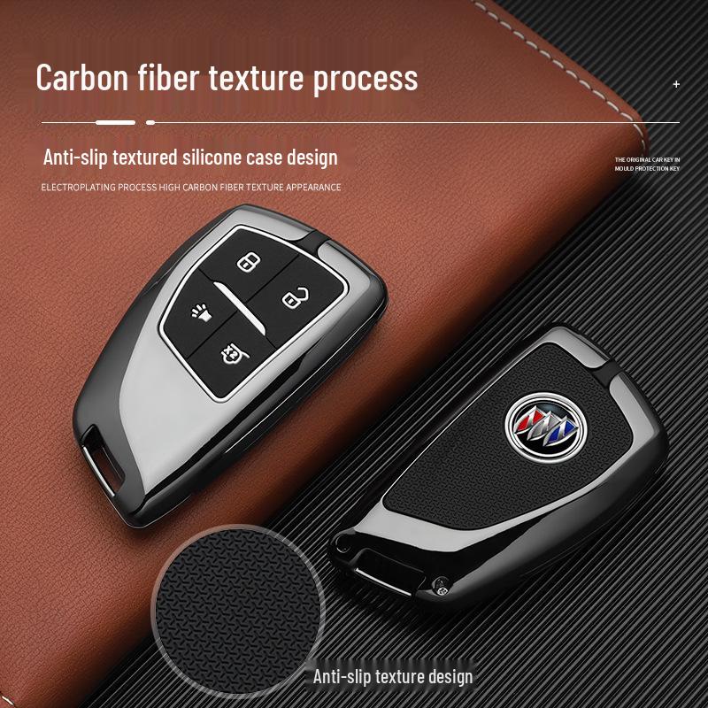 Buick Encore S Key Case: Fashionable Car Key Bag with Decorative Buckle.