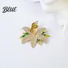 Scarves Brooch 1/2Pcs Women Pin Flower Design Lapel Pin