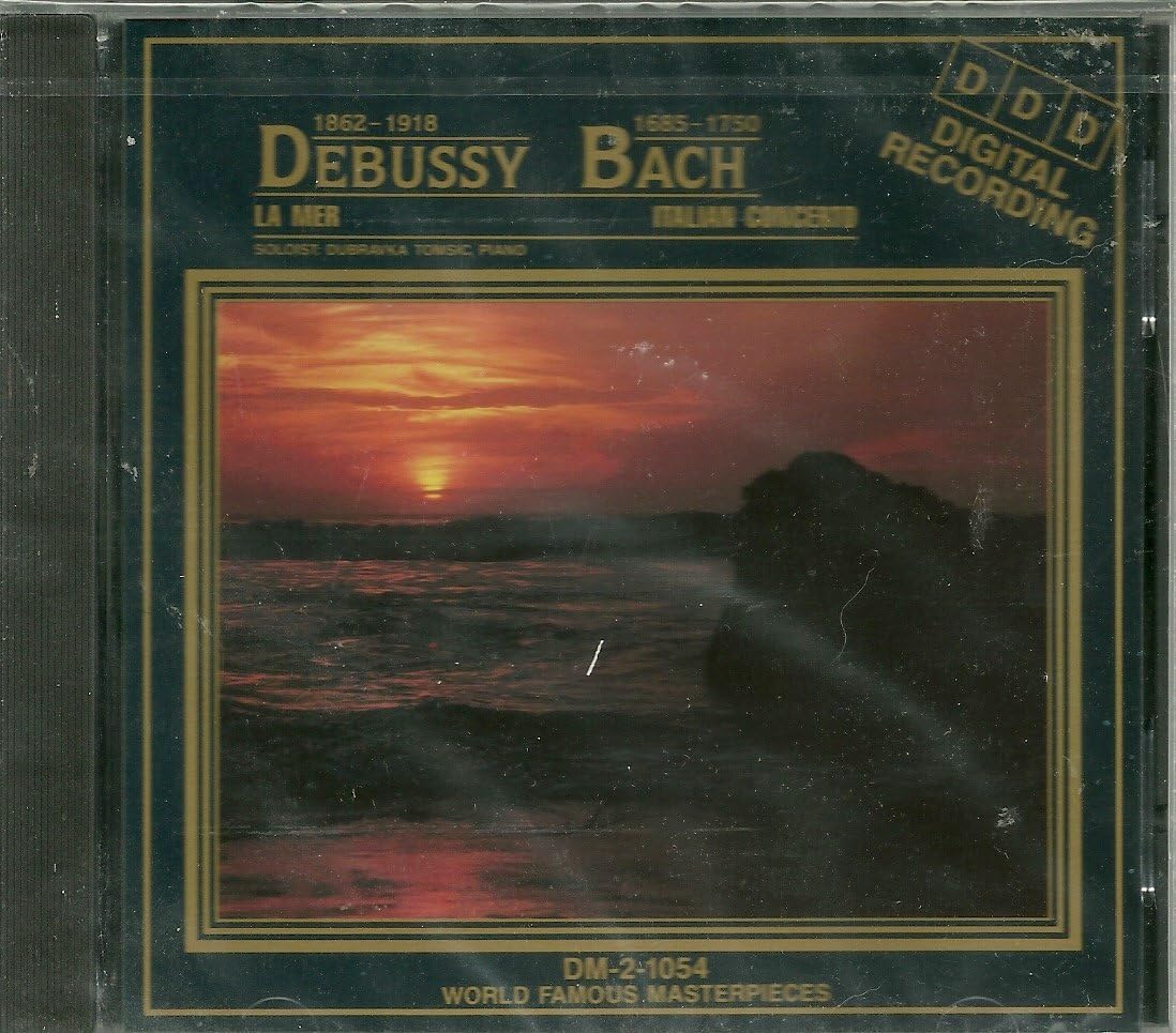 

CD DEBUSSY; BACH - La Mer / Italian Concerto DM21054 Japan Classical Used
