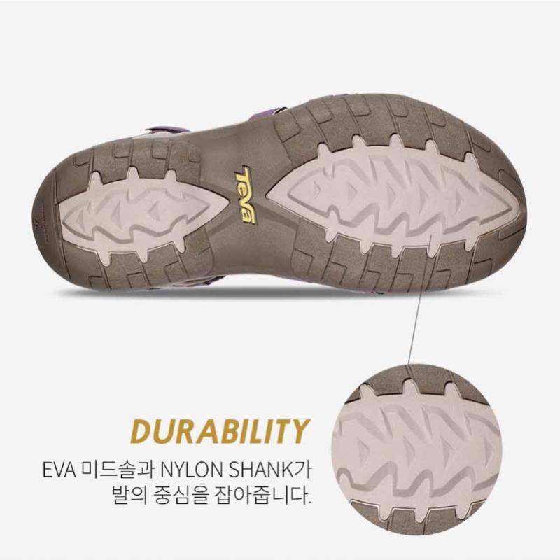 Teva Women S cuShioned Non Slip Outdoor Water Sandal Tirra Stvf2414266 Gyr