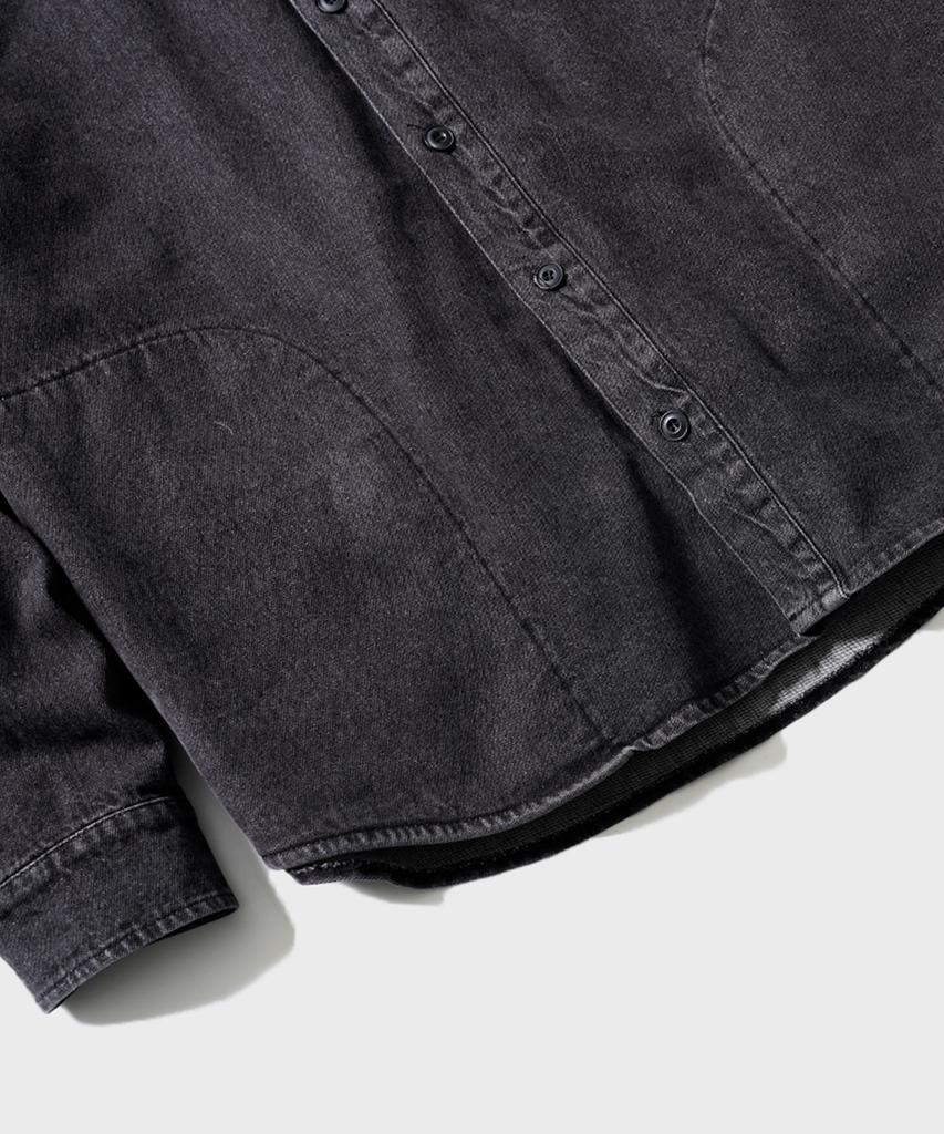 Fp142 3P Washed Denim Jacket Black Sjls1521