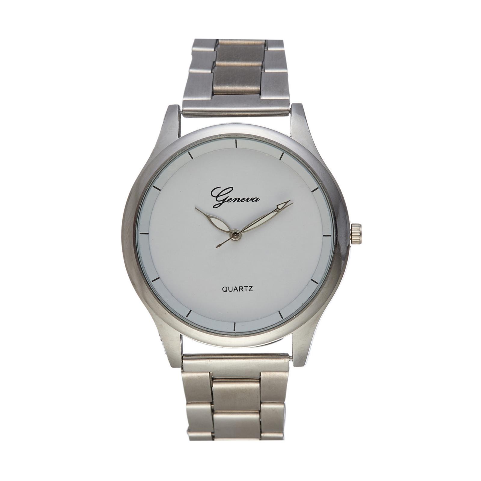 

Мужские водонепроницаемые светящиеся наручные часы-будильник для бега One Size белый