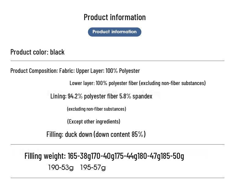 Yalu Men's V-Neck Duck Down Winter Vest