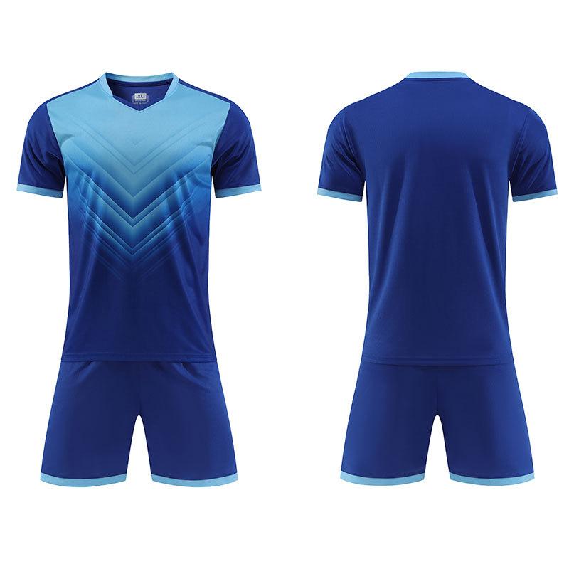 New Football Jersey Set Quick-drying Breathable Short-sleeved Adult Football Jersey Training Jersey Team Jersey Sportswear