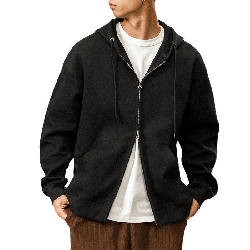 Autumn American Heavy Hooded Sweater Men'S Loose Large Size Clothes Long Sleeves Casual Jacket Top Tide