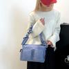 Neuer Design-Sinn einfache Damen-Tasche plissiert lässig vielseitig Nische Schulter Achseltasche