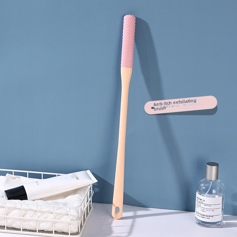Oval Soft Rubber PP Foot Brush for Toe Gap Cleaning and Dead Skin Removal