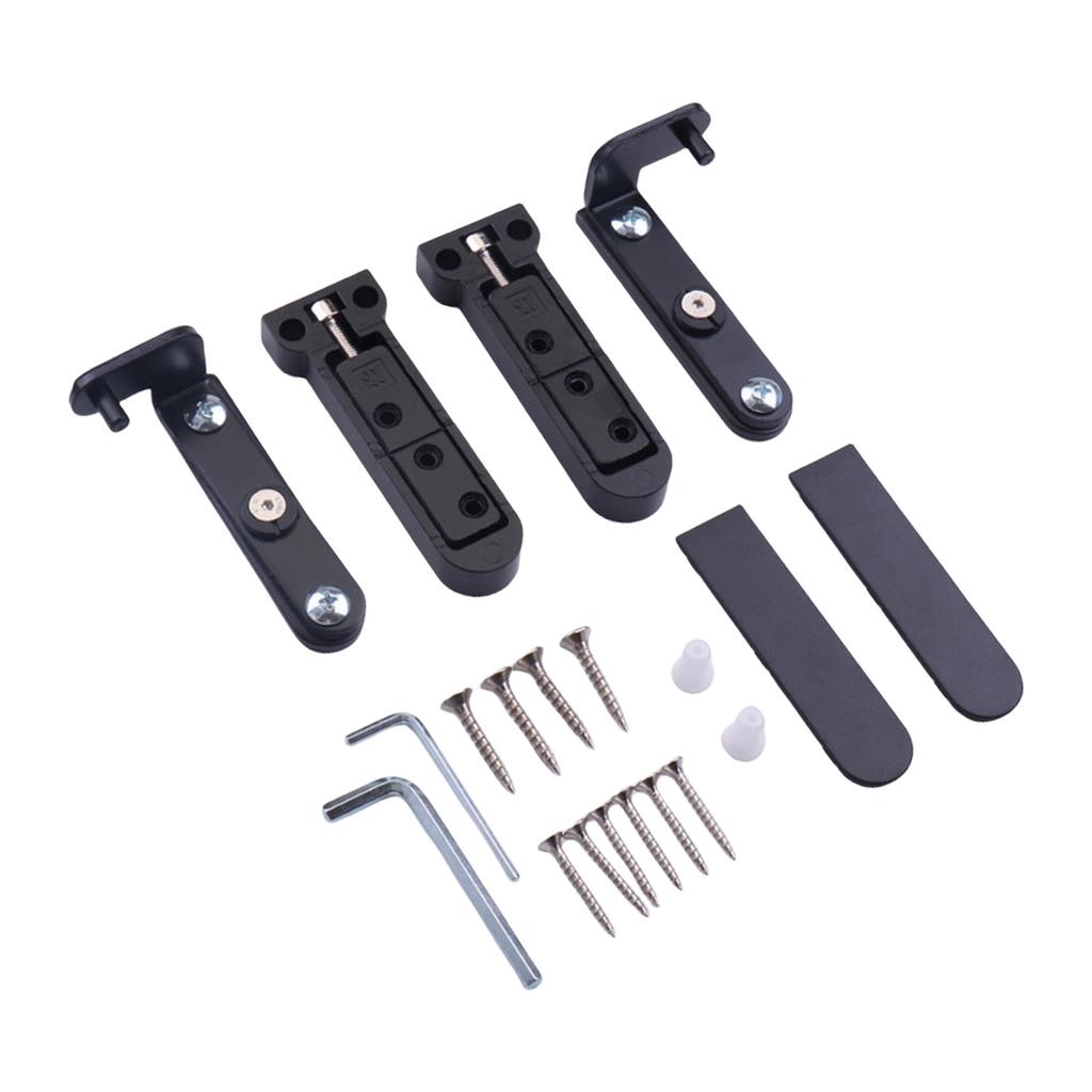 Portable Sturdy Door Hinges Set with Superior Load Bearing Capacity for Wood and Cabinet Door Daily Casual Use