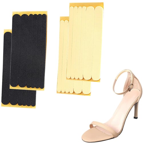 SOYANGNEK 24-Piece Set: Prevents Blisters, Heel Protection, and Prevents Shoes from Slipping Off. Adjustable Size, Adhesive Stickers, Anti-Slip, and C