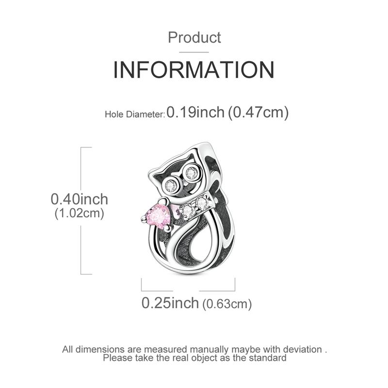 Genuine Copper Line Cat String Pendant Piece Decorative Charms Bead Elements Jewellery Suitable For Authentic Pan Bracelet Style For Women Present