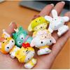 Latest In Stock Kt Cat Zodiac Talisman Series  Figurine Cute Ugly Fish Pudding Dog Doll Ornament Latest Year Surprise Present