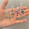 Creative Simulation Goldfish Carp Keychain Personalized Transparent Fish Keychain Pendant Exquisite Backpack Decoration Gifts