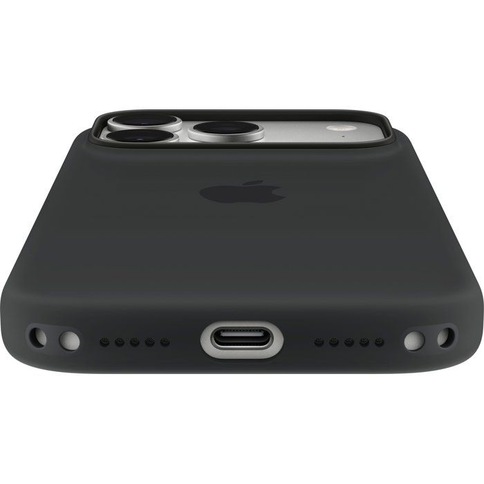 APPLE iPhone 18 Pro - Coque en silicone avec MagSafe - Noir