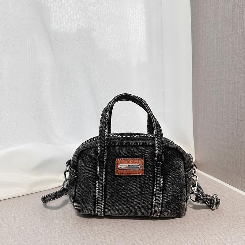 Handbag Women's Denim Vintage Shoulder Small Square Bag