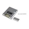LCD Digital Scale 3kg 0.1g Electronic Weighing Scale Mini Precision Grams Weight Balance Scale for Kitchen in Stainless Steel B