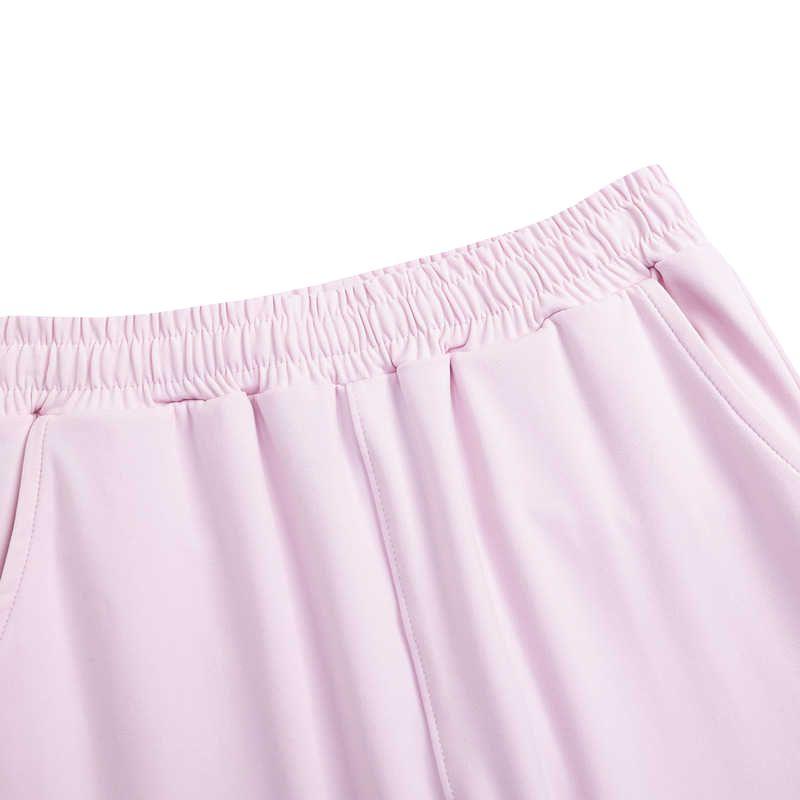 Nike Casual Pants Comfortable Solid Soft Kids Bottoms Cherry-Blossom-Pink NY2412076GS-001