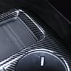 For Hyundai Ioniq 5 2025 2026 Car Tuning Carbon Fiber Center Console Gear Shift Panel Cover Trim Interior Accessories LHD
