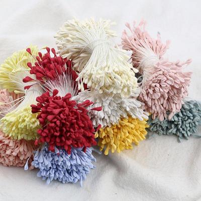 Zestaw 350 zapałek z płaską główką DIY akcesoria do włosów: Matowy Słód Kwiat Serce i Pręcik Spinka do Włosów Materiał Rzemieślniczy w Starożytnym Stylu