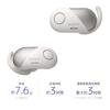 Sony True Wireless Earphones Amazon Bluetooth Separate Left and Right 2018 White Noise-Canceling WF-SP700N Built-in Alexa, Compatible, Headphones,