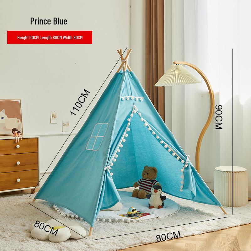 Children's Indoor Tent: Princess & Indian Playhouse for Kids