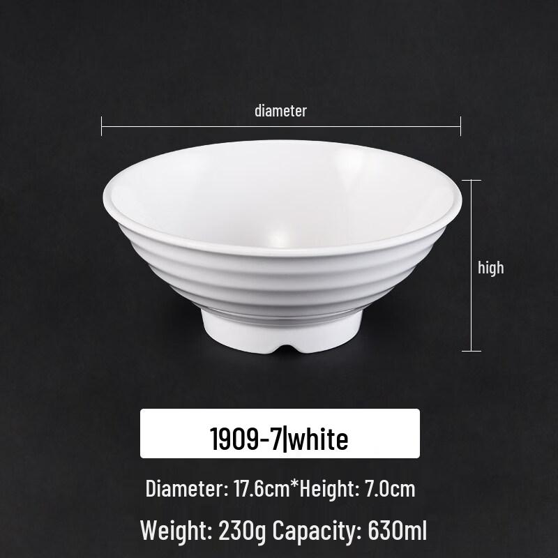 

Melamine Imitation Porcelain Noodle Bowl