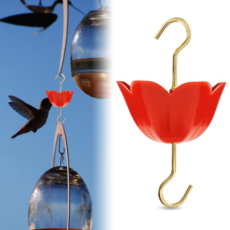 Ant Moat Hanging- Bird Feeder Accessories for Outdoors with 4 Clean Brushes Easy Use for Garden Yard Umbrella-shape