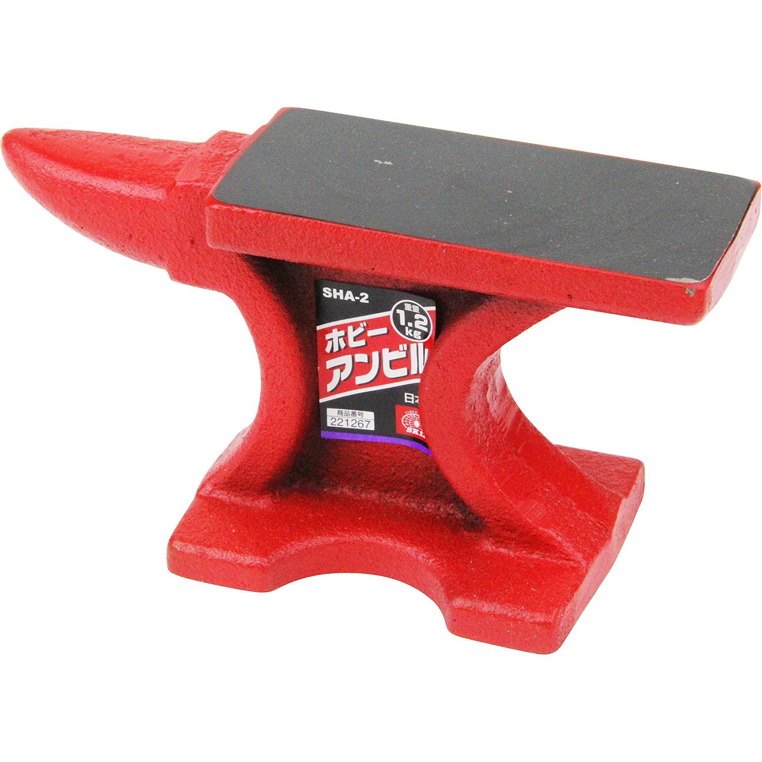 

SK11 Hobby top size 100 x Anvil, 47mm, 1.2kg, SHA-2 червоний