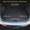 For Tesla Model Y Juniper 2025 Trunk Threshold Strip TPE Mats Sill Guard Rear Cargo Anti Scratch Protector Interior Accessories