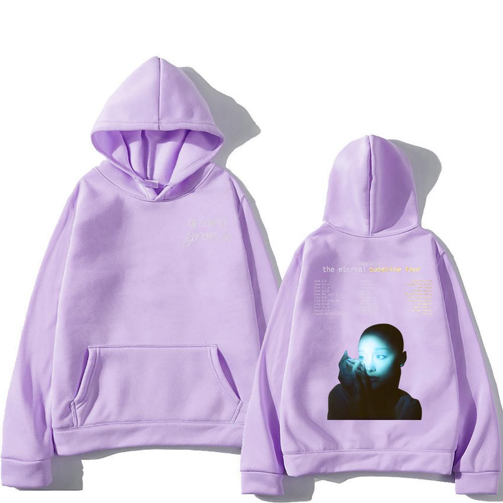 Ariana Grande Eternal Sunshine Tour Hoodies Herren Damen Retro Ästhetik Mode Sweatshirt Lässiger Pullover Locker Trendige Streetwear