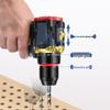 Brushless 16.8V Lithium Handheld Drill: Multifunctional Dual Speed Electric Screwdriver