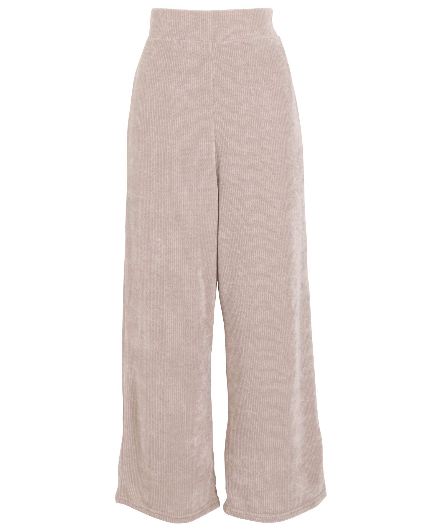 Kobe Lettuce Mall Long Pants One Greige Knit-Sew [M2585] Women s, Size,