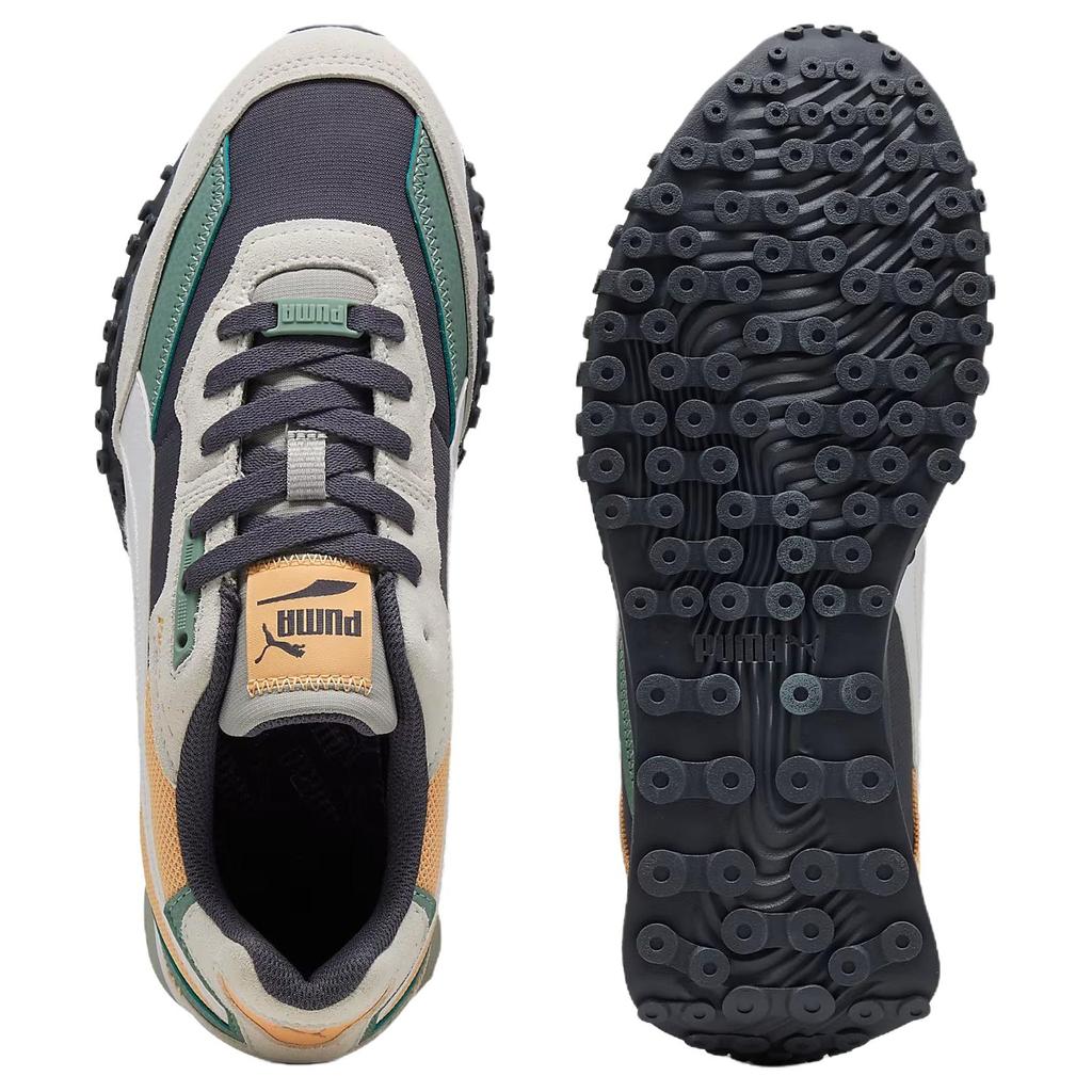 New PUMA Blktop Rider Abrasion Resistant Low Top Casual Shoes Men's Gray Beige 401255-02