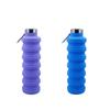 Neueste Geräumige Silikon Sportflasche Outdoor Aktivität Reise Leicht zu Tragen Einziehbare Wasserflasche Reise Training Faltbare Flasche