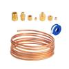 Pressure Gauge Tubing Kit 72'' High Performance High Temperature Ductility Heat Resisting Accessories for Professional Repair