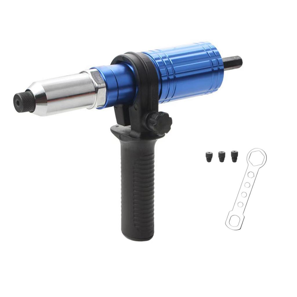 Elektrisches Nietpistolen-Adapterset Wandelt Bohrmaschine in leistungsstarkes Nietwerkzeug für schnelle Installation auf verschiedenen Materialien um