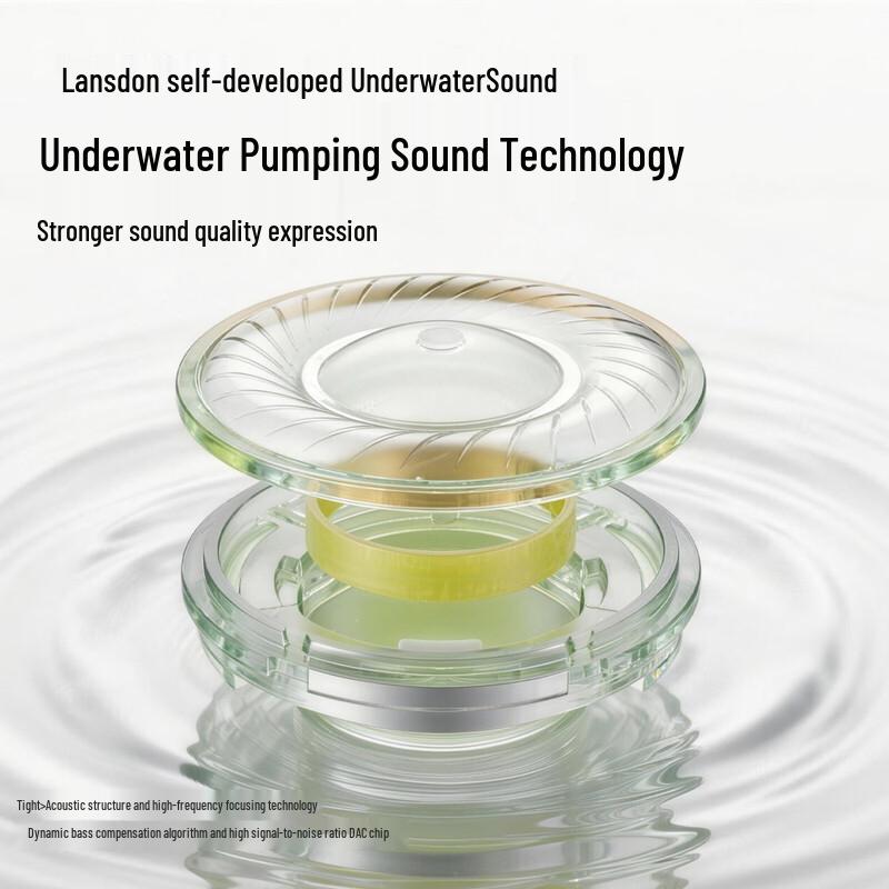 Lanston AirSwim Neo Open-Ear Bone Conduction Swimming Headphones