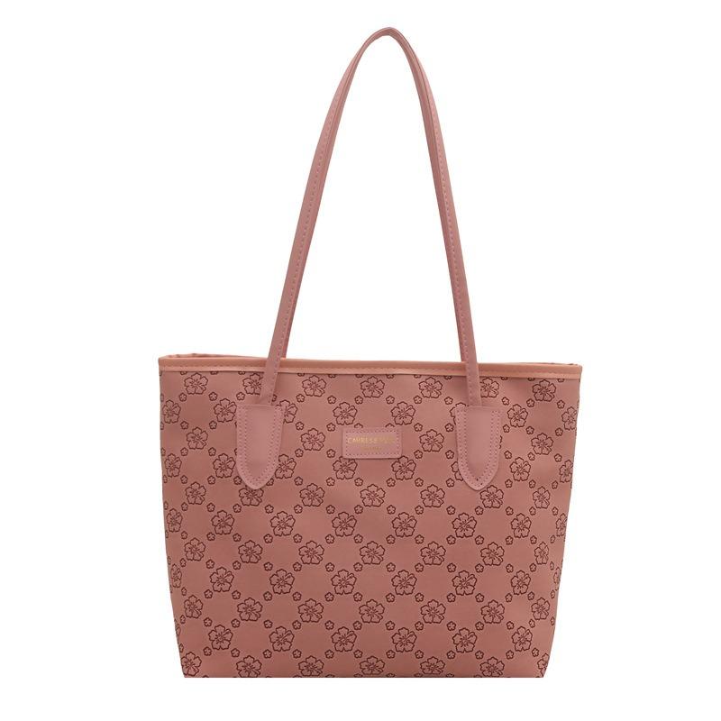 Popular retro large capacity new trend fashion handbag shoulder underarm bag commuter tote bag