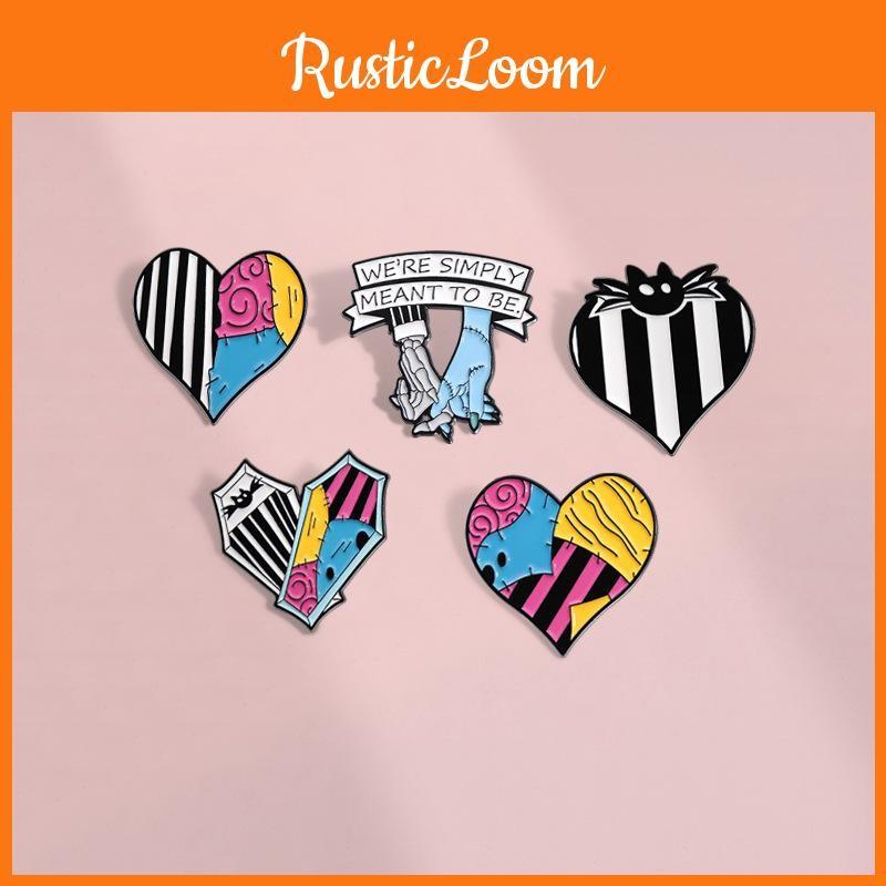 Cartoon Eyecatching Character Brooch Made From Premium Alloy For Outfits Trendy